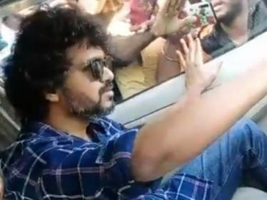 Thalapathy Vijay's first appearance after Master release - video goes viral!